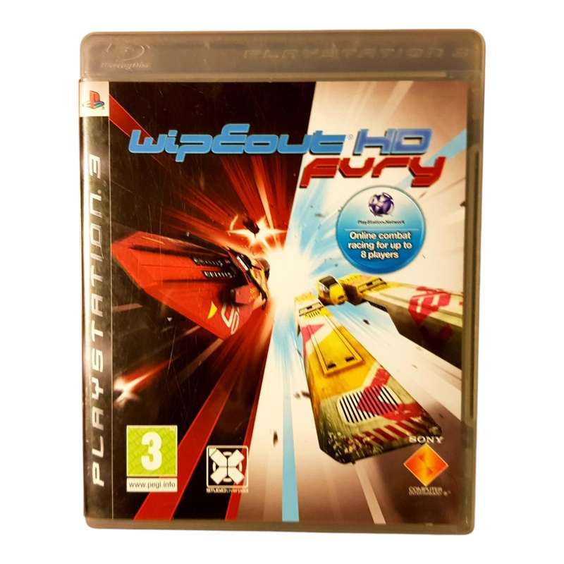Wipeout HD Fury PlayStation 3 Game Complete in Box Preloved in Very Good Condition