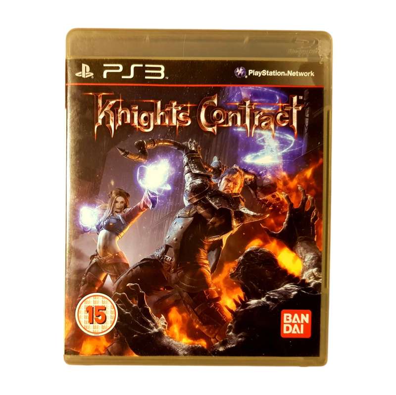Knight's Contract PS3 Game Complete in Box Very Good Condition Dark Fantasy Action Adventure