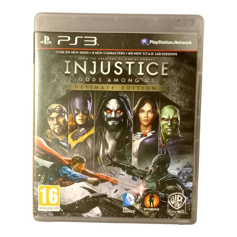 Injustice: Gods Among Us Ultimate Edition PS3 Game Complete in Box Very Good Condition