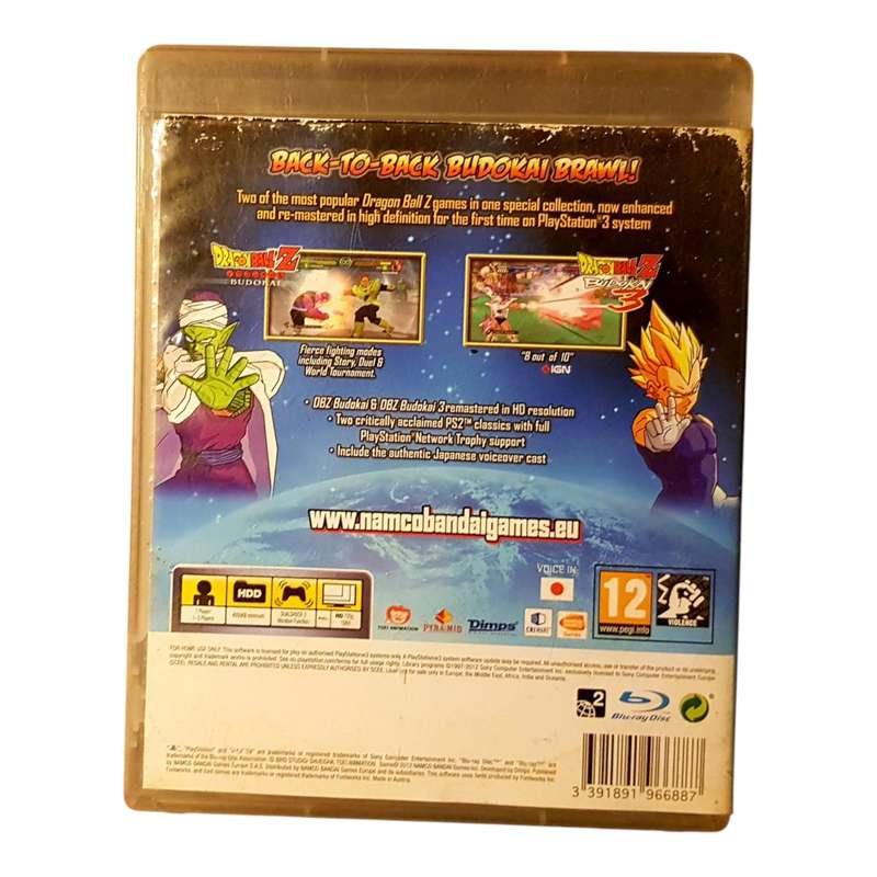 Dragon Ball Z HD Collection PS3 Game Complete in Box Very Good Condition