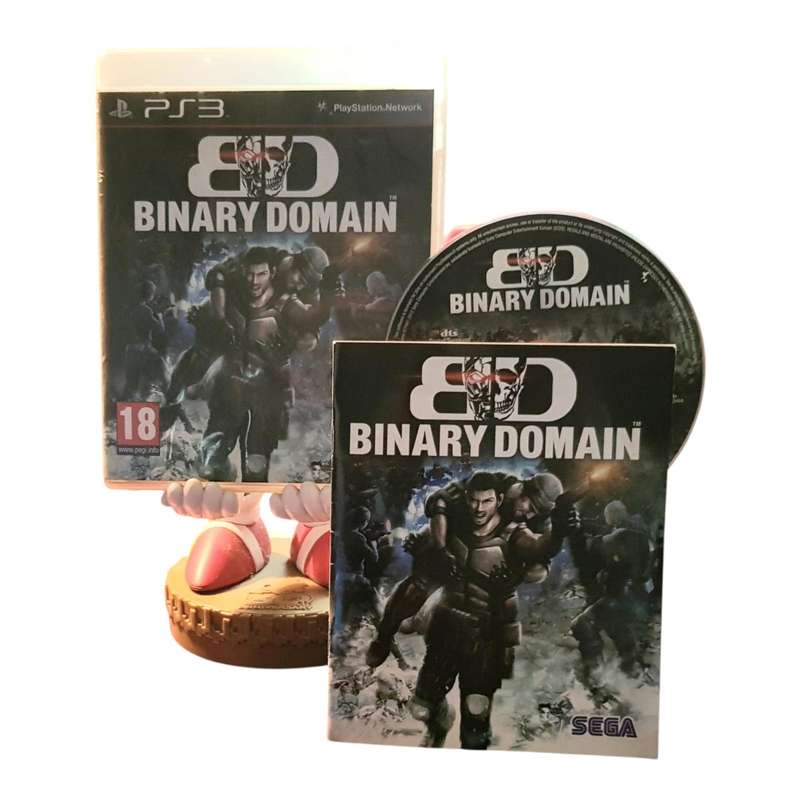 Binary Domain  PS3 Game | Complete in Box | Very Good Condition | Sci-Fi Squad Shooter