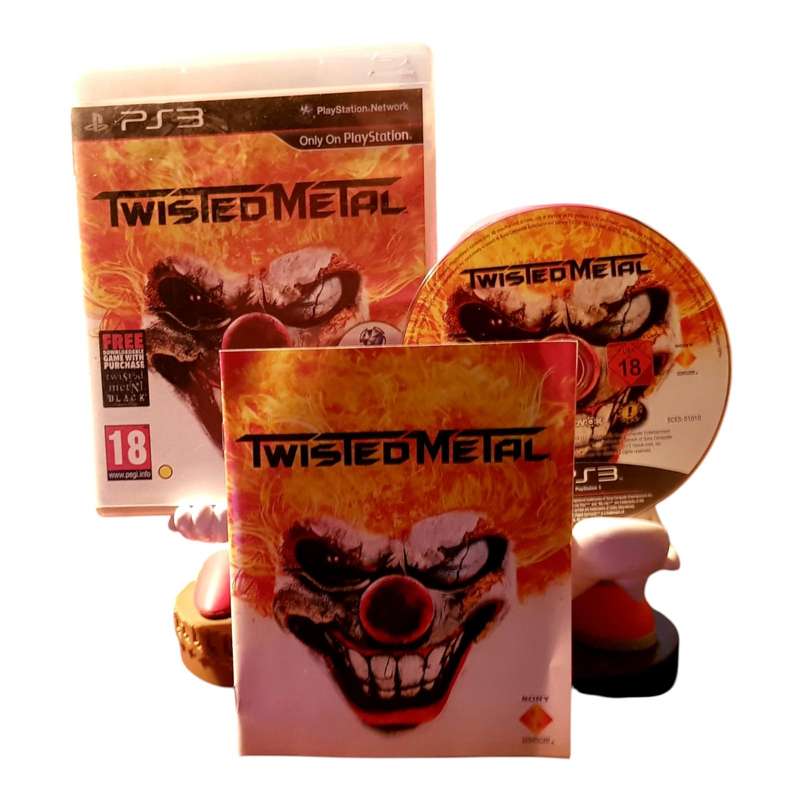 Twisted Metal PS3 Game Complete in Box Very Good Condition Vehicle Combat Mayhem