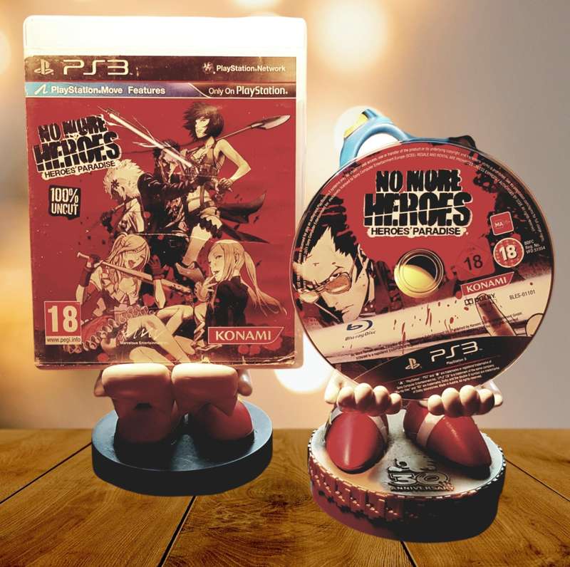 No More Heroes: Heroes Paradise PS3 Game Very Good Condition Hack-and-Slash Cult Classic