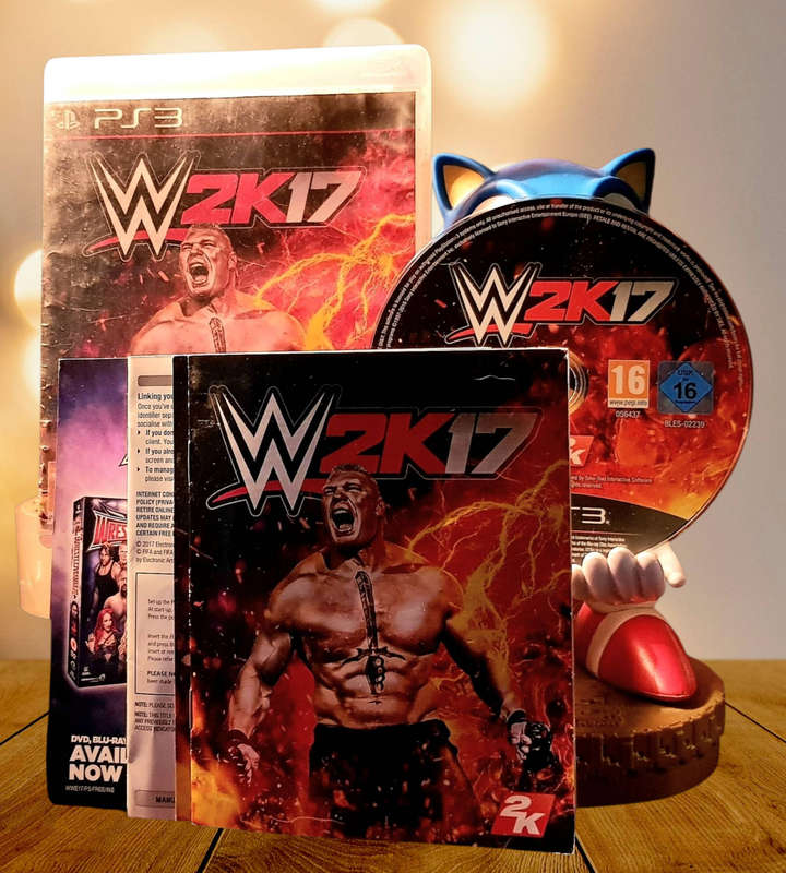 WWE 2K17  PlayStation 3 Game Complete in Box | Very Good Condition | Authentic Wrestling