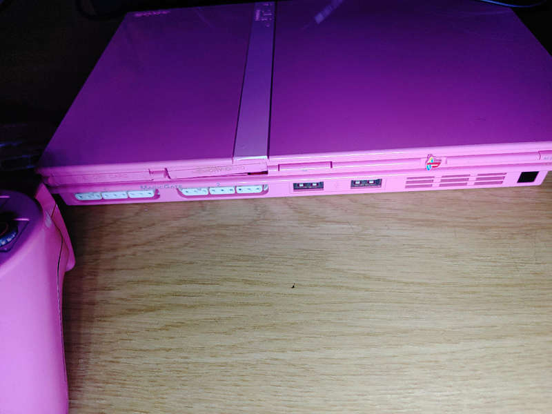 Rare Pink Playstation 2 PS2 console