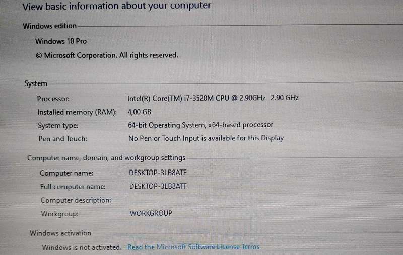 Dell i7 E6430