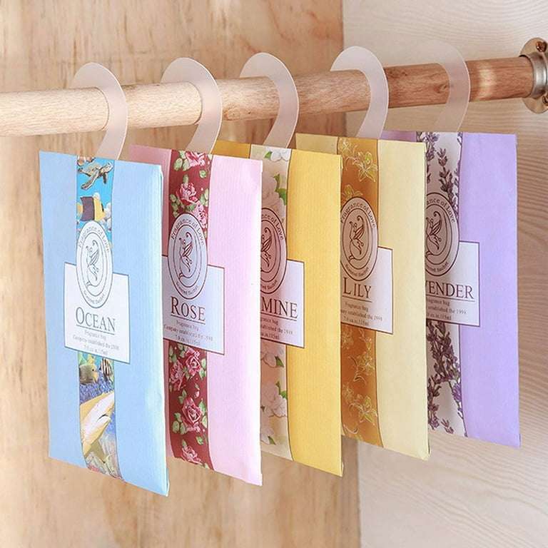 12 Pack Wardrobe Fresheners, Sachets With Hanging Sachets Aromatherapy Fragrance Sachet Bags