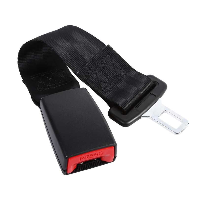 Car Seat Belt Extender 36.6CM Belt Strap Tension Adjuster Car Seat Belt Safety Auxiliary Belt