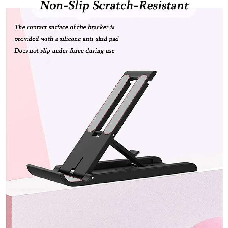Cell Phone Stand, Desk Phone Holder Compatible with for iPhone Series, iPad, Samsung - Green