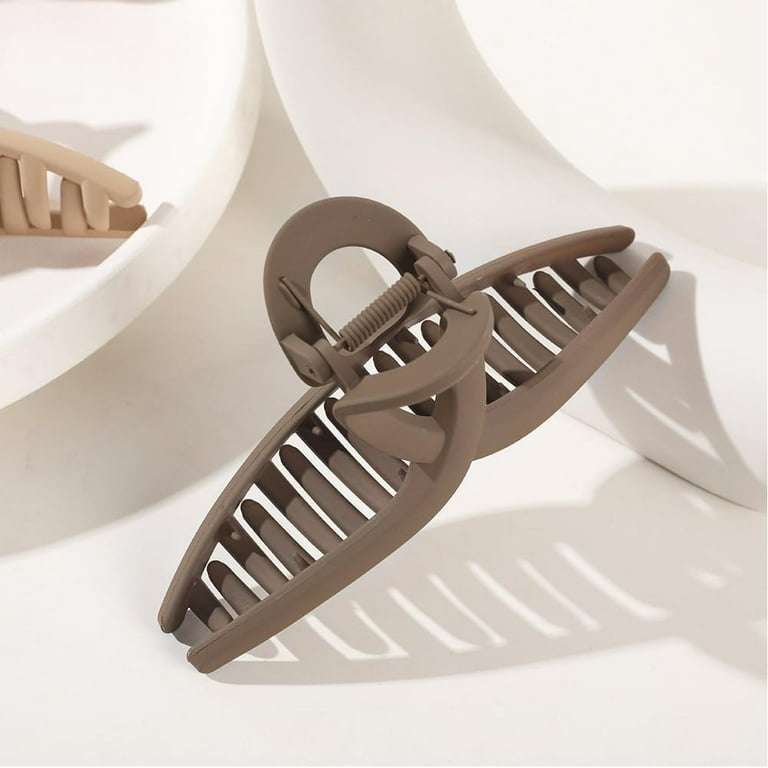 4pcs Ladies Summer Fashion Simple Hair Clips, Elegant French Twist Claw Clip, Strong Hold