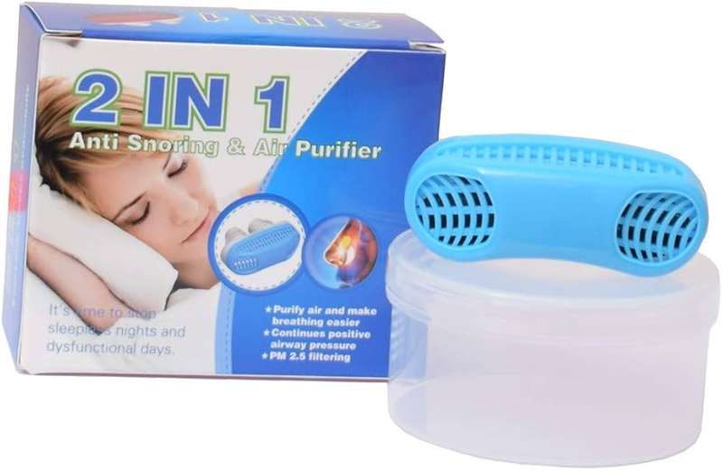 Snore stopper 2 in 1 Anti Snoring and Air Purifier Nose Clip Anti Snoring Device Portable Nose Clip