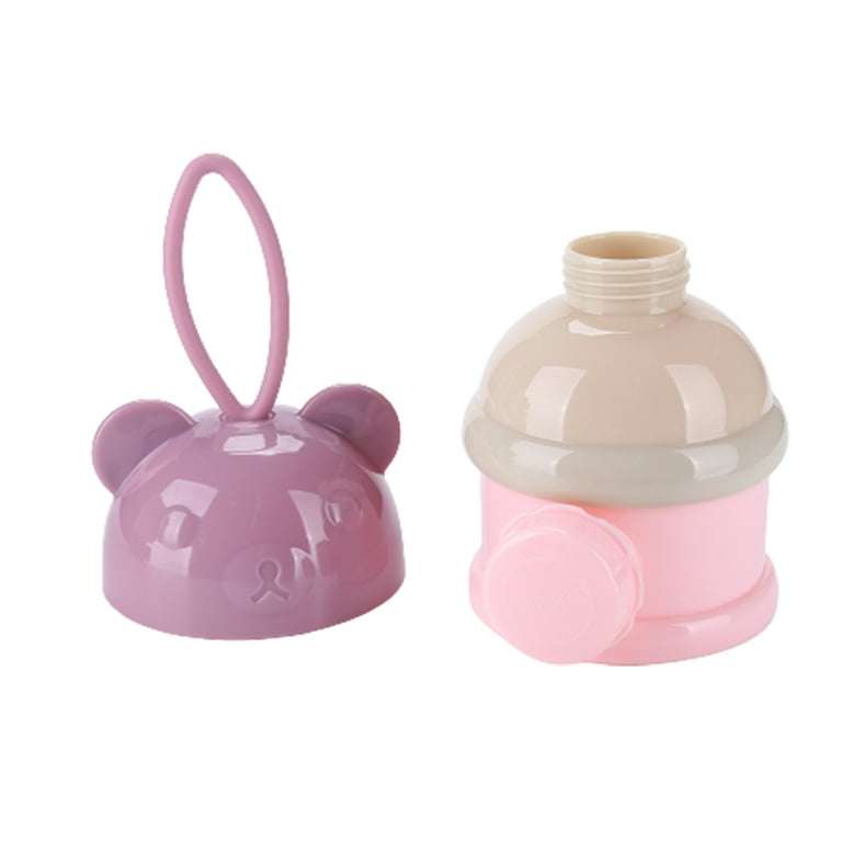 4 Layers Baby Formula Milk Powder Dispenser Infant Snack Storage Container