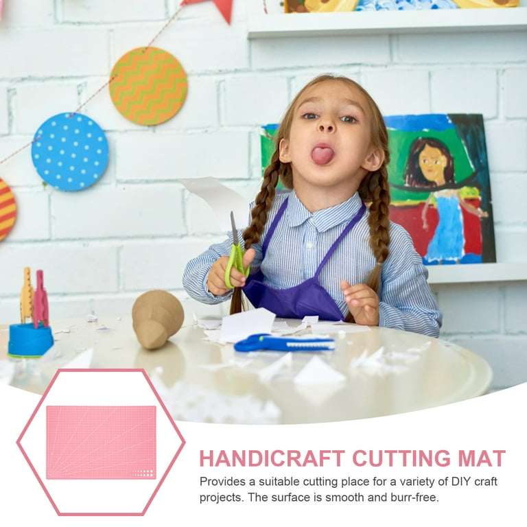 A3 Cutting Mats Cutting Pads Cut Boards for Leather Models DIY Art Project Pink|Crafts