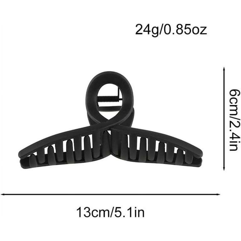 4pcs Ladies Summer Fashion Simple Hair Clips, Elegant French Twist Claw Clip, Strong Hold