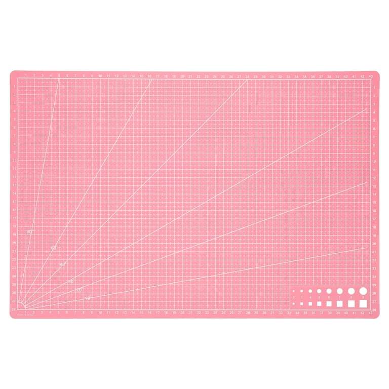 A3 Cutting Mats Cutting Pads Cut Boards for Leather Models DIY Art Project Pink|Crafts