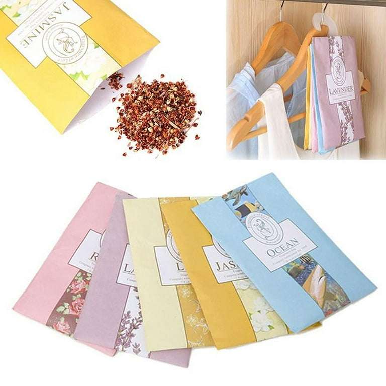 12 Pack Wardrobe Fresheners, Sachets With Hanging Sachets Aromatherapy Fragrance Sachet Bags