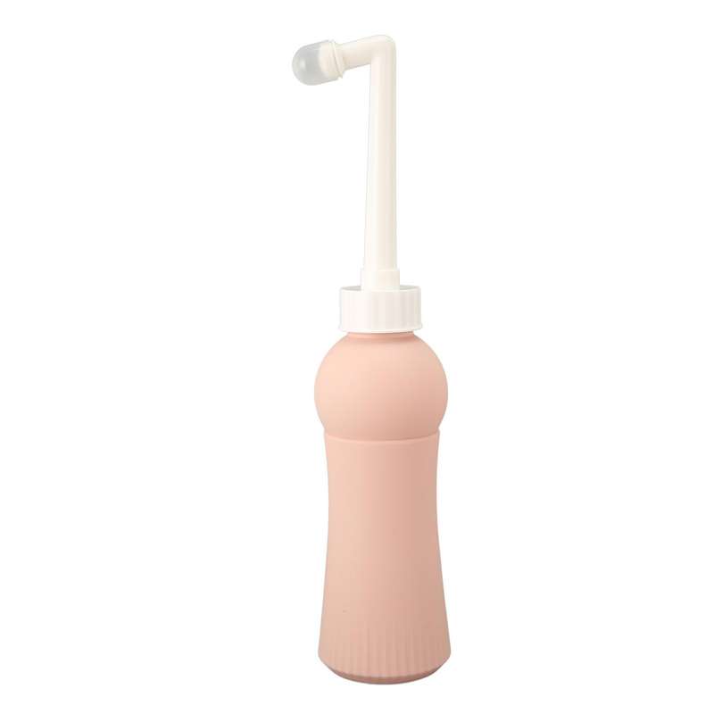 Portable Vaginal Irrigation Wash for Women 500ML Pink Bidet Intimate Cleanser