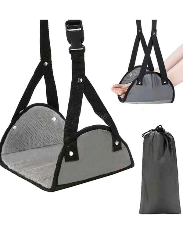 1pcs Foot Rest (Travel Comfortably), Perfect Foot Hammock or Plane Travel Essentials to Relax