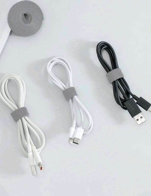10 Meters Hook and Loop Heavy Duty Securing Straps Tearable Reusable Fastening Cable Ties for Cables