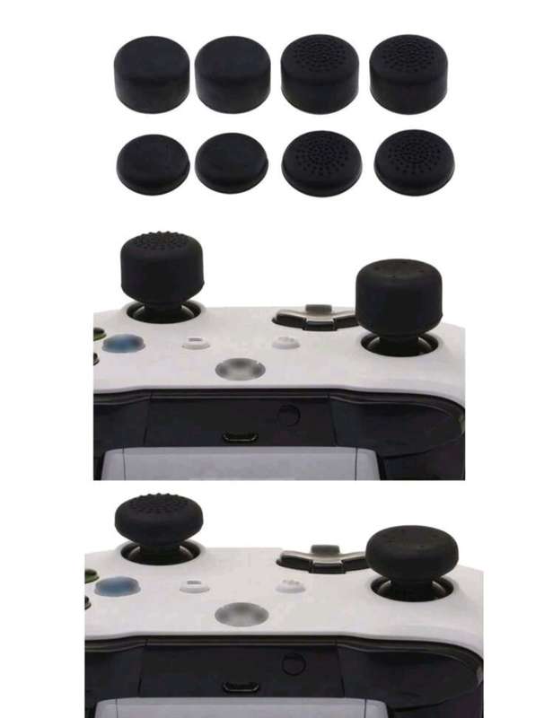 Pack of 8 pcs Analog Controller Gamepad Raised Antislip Thumb Stick Grips Thumbsticks Joystick Caps