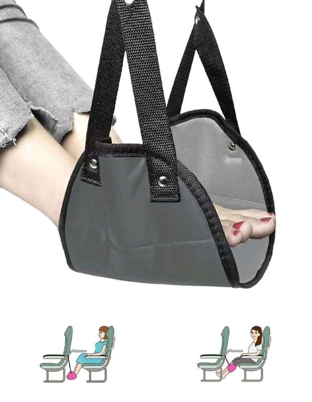 1pcs Foot Rest (Travel Comfortably), Perfect Foot Hammock or Plane Travel Essentials to Relax