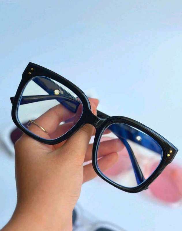Anti Blue Light Glasses Frame Women Men Oversized Square Eyeglasses Frames Optical Computer