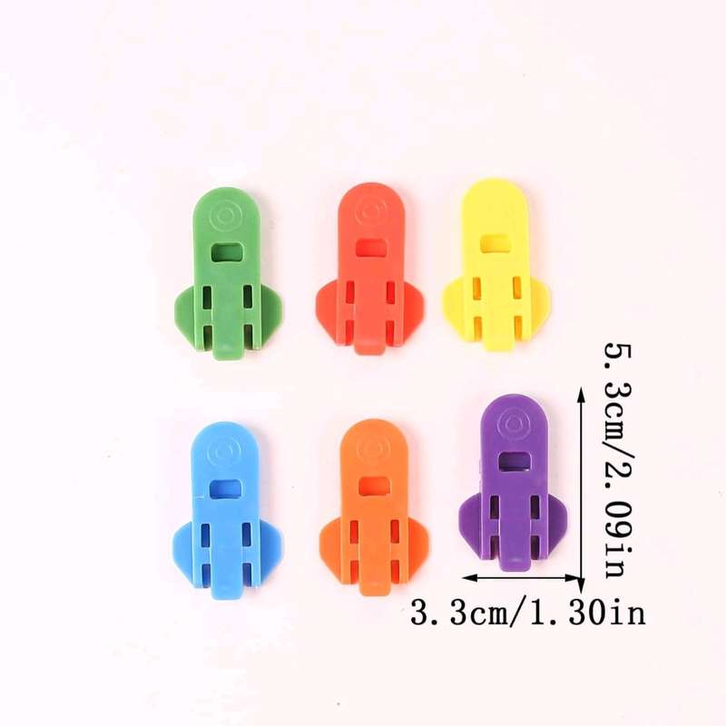 simarro Colorful Manual Easy Can Opener, 6Pcs Soda Beer Can Opener Beverage Can Top Ring Opener Tool