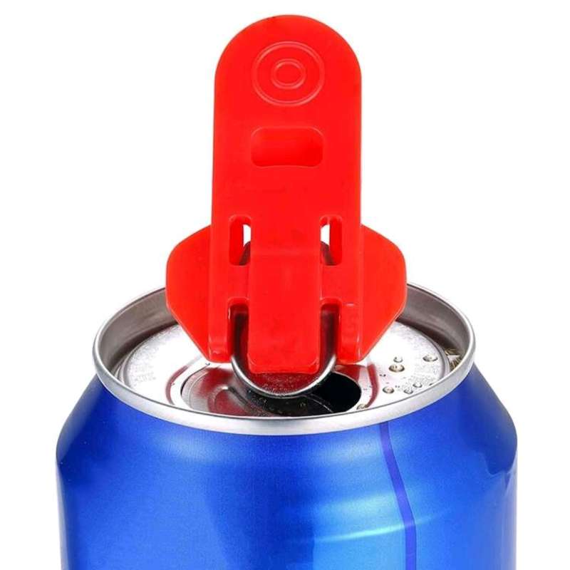 simarro Colorful Manual Easy Can Opener, 6Pcs Soda Beer Can Opener Beverage Can Top Ring Opener Tool