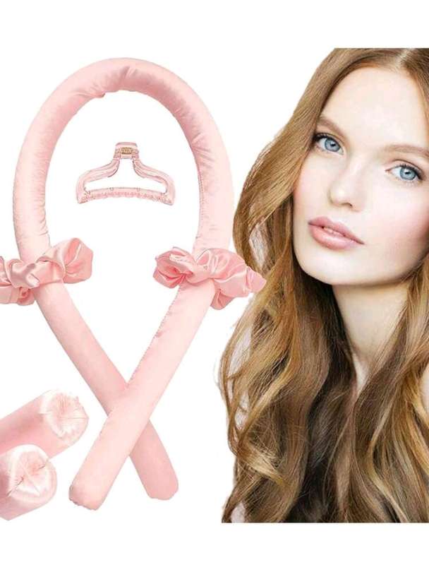 Heatless Curling Rod Headband, Heatless Hair Curling Set, No Heat Wave Hair Curlers Styling Tools