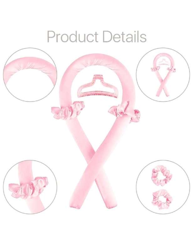 Heatless Curling Rod Headband, Heatless Hair Curling Set, No Heat Wave Hair Curlers Styling Tools