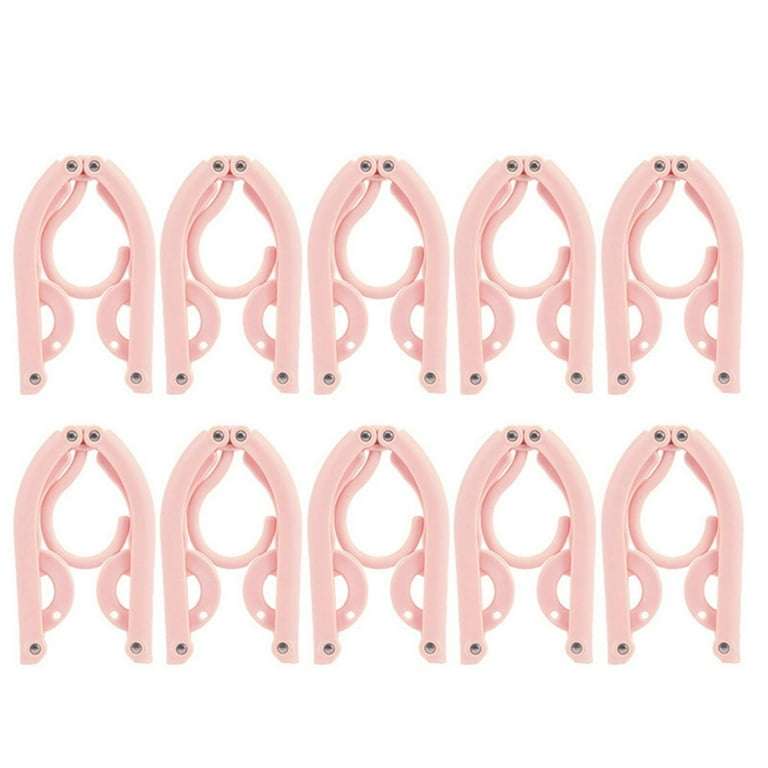 16 pcs Compact Travel Hangers  Foldable, Lightweight, and Durable Clothes Hangers for Travel