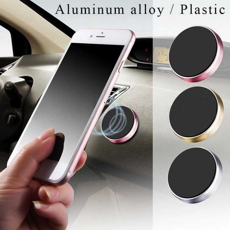 Phone Support Self-adhesive Non-scratching Compact Magnetic Car Dash Mobile Phone Holder for ATV
