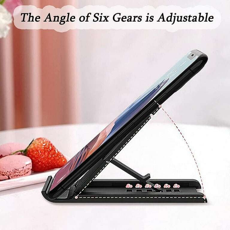 Cell Phone Stand, Desk Phone Holder Compatible with for iPhone Series, iPad, Samsung - Green