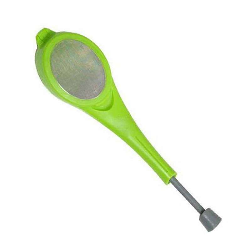 Loose Leaf Tea Infuser with Squeeze Pump also Usable with Tea Bags