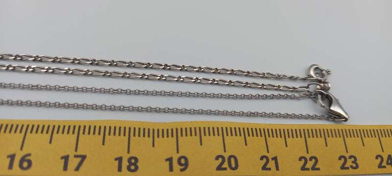 Lot of 5 Sterling Silver Chains /2/