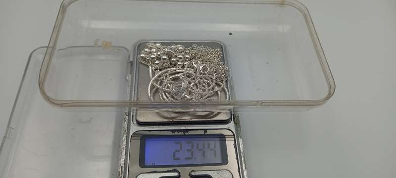 Lot of 5 Sterling Silver Chains /2/