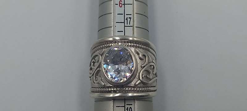 Sterling Silver Ring /2/ 12g