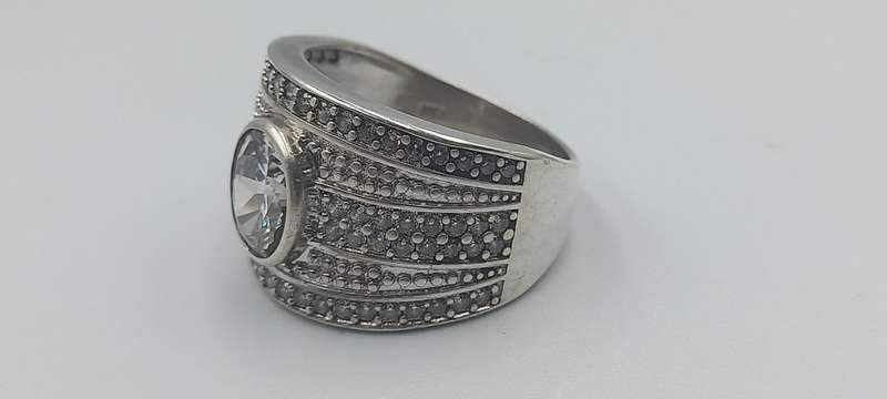 Heavy Sterling Silver Ring /3/