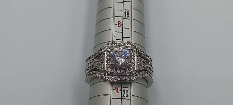Beautiful Sterling Silver Set Rings