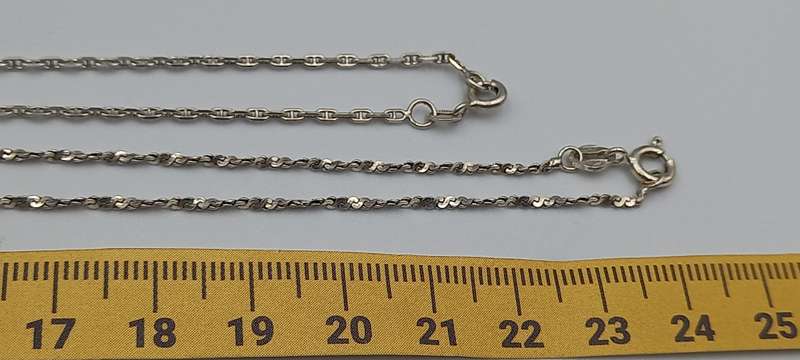 Lot  Sterling Silver Chains