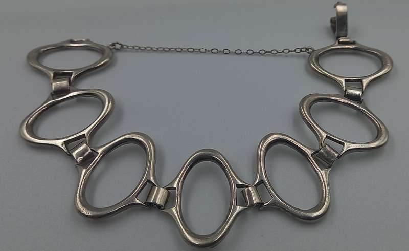 Elegant Sterling Silver Bracelet