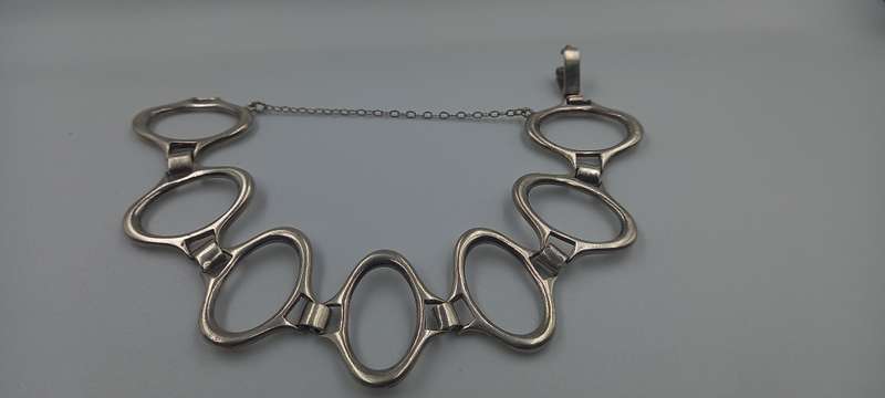 Elegant Sterling Silver Bracelet
