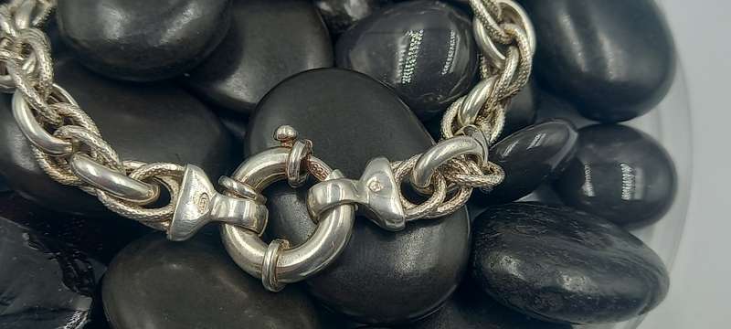 Beautiful Sterling Silver Bracelet 17.3g