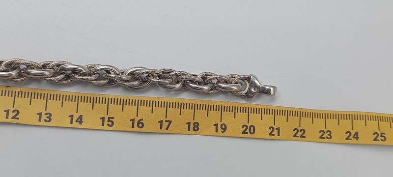 Beautiful Sterling Silver Bracelet 17.3g