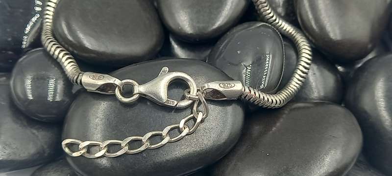 Sterling Silver Snake Bracelet