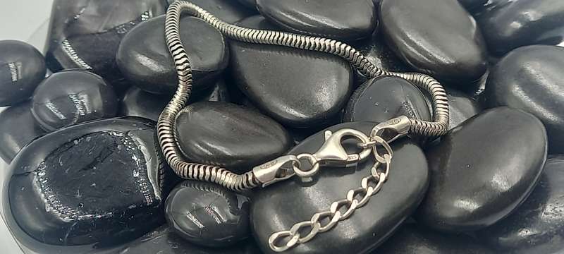 Sterling Silver Snake Bracelet