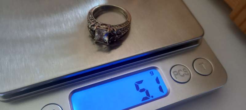 Unusual Sterling Silver Ring
