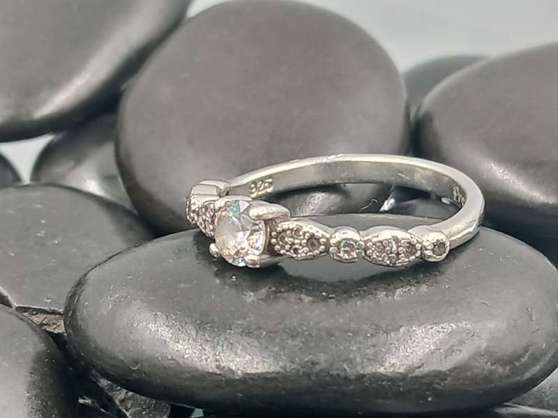 Beautiful Sterling Silver Promise Ring