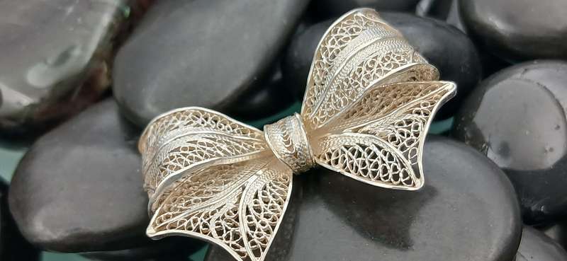 Beautiful Sterling Silver Brooch