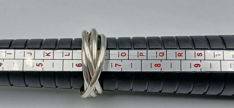 5 Rolling Sterling Silver Ring